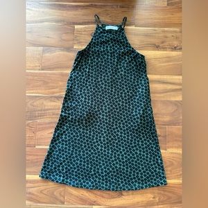 Ava sky green tank mini dress - size 10 (kids), fits like XS women’s